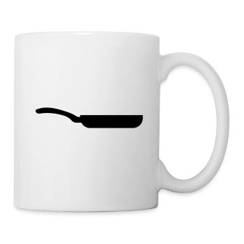 Icône Pan - Mug blanc - blanc - Droite