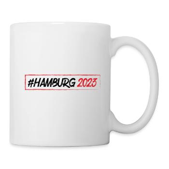 Hamburg 2023 - Tasse - Weiß - Rechts
