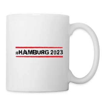 Hamburg 2023 - Tasse - Weiß - Rechts
