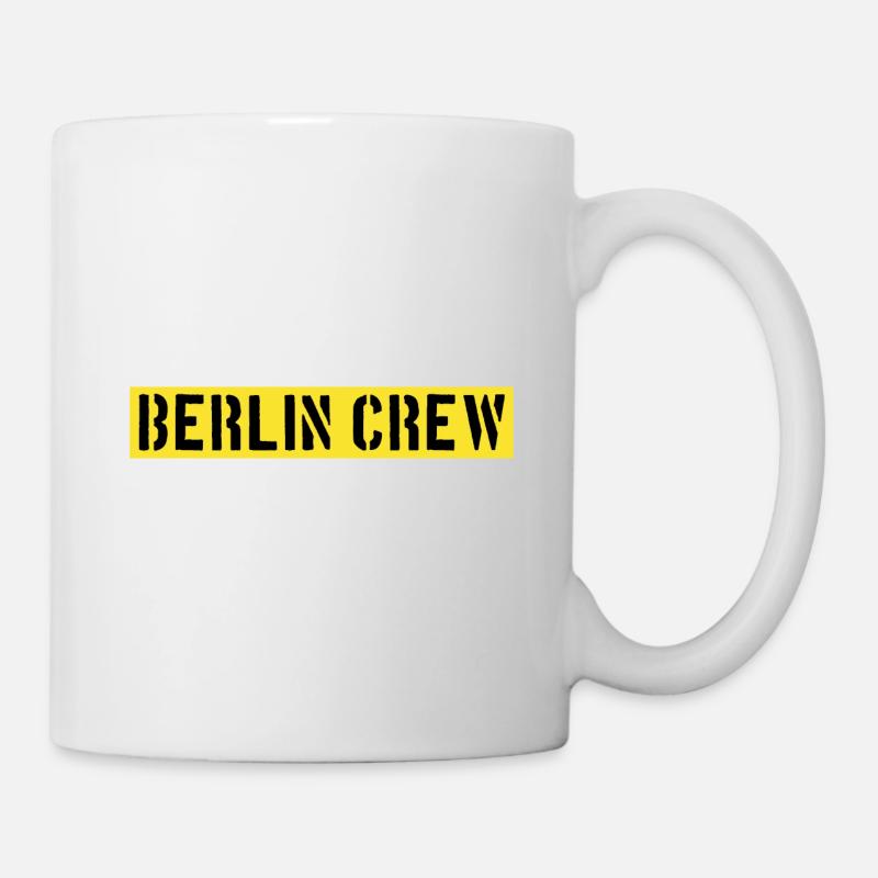 Berlin Crew - Tasse - Weiß
