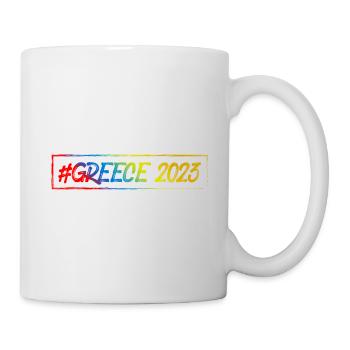 Grèce 2023 - Mug blanc - blanc - Droite