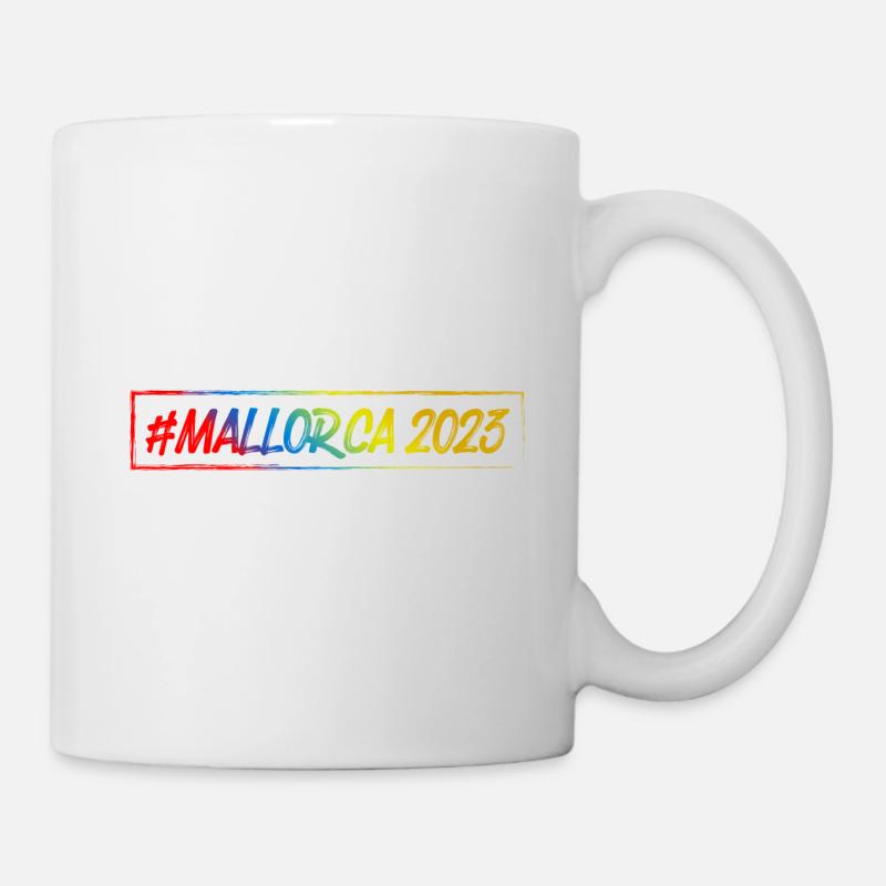 Mallorca 2023 - Tasse - Weiß