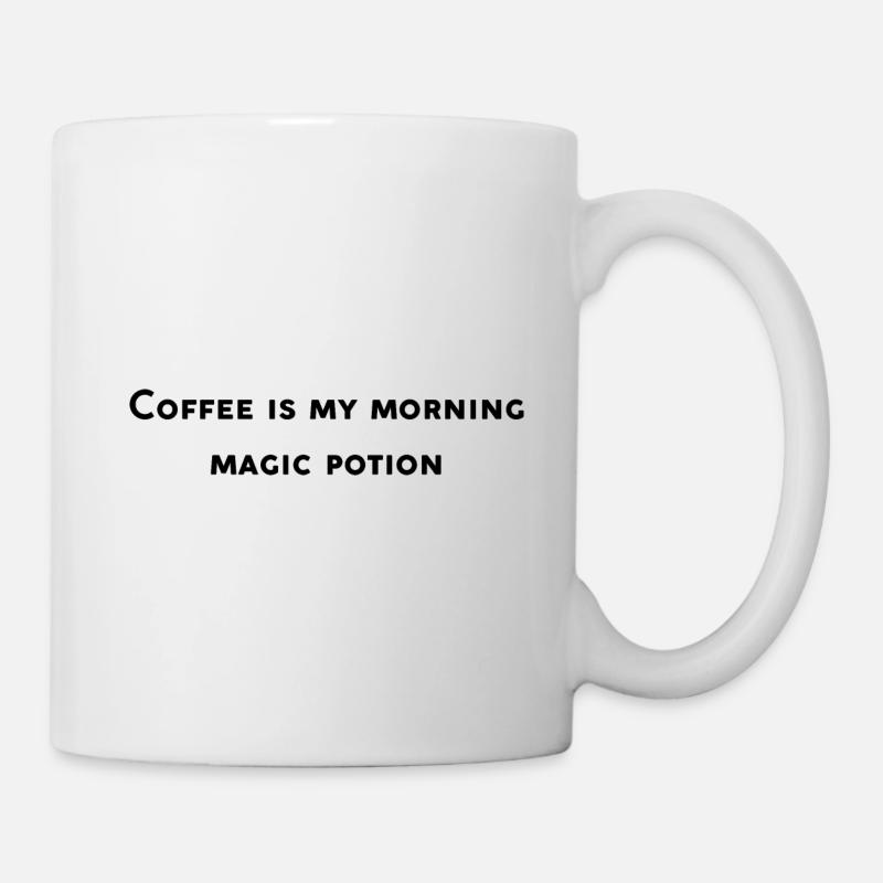 Lustiges Café-Design - Tasse - Weiß