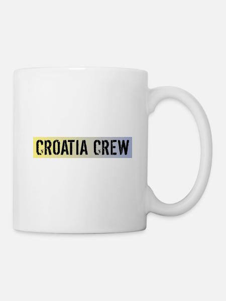Croatia Crew - Tasse - Weiß