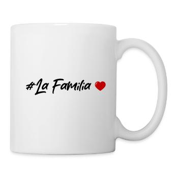 La Familia Herz - Tasse - Weiß - Rechts