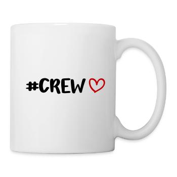 Coeur d'équipage - Mug blanc - blanc - Droite