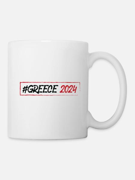 Grèce 2024 - Mug blanc - blanc