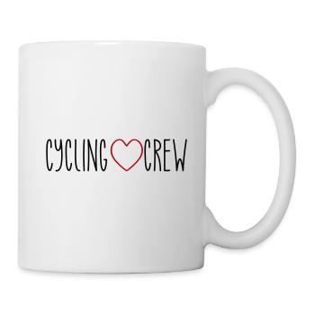 Cycling Crew Heart - Mug - white - Right