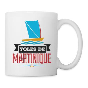 Yoles de Martinique - Mug blanc - blanc - Droite