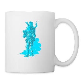 Onwards, Papa Space! - Mug blanc - blanc - Droite
