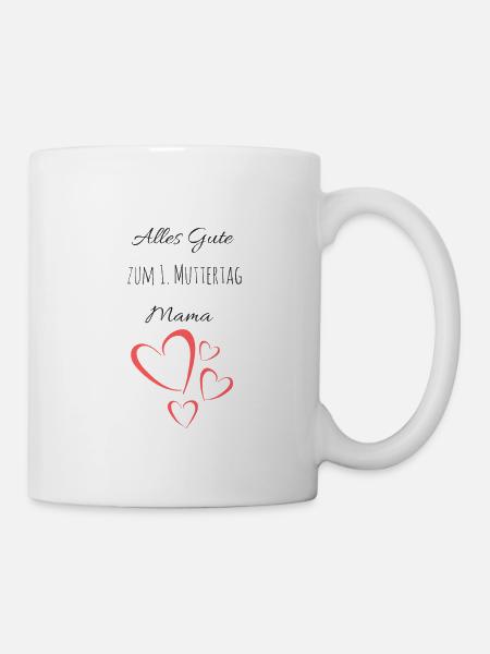 BABY erster Muttertag - by Muttertags Design - Tasse - Weiß