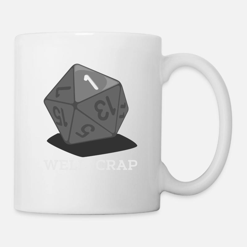 Tabletop RPG RP W20 board game DSA P & P - Mug - white
