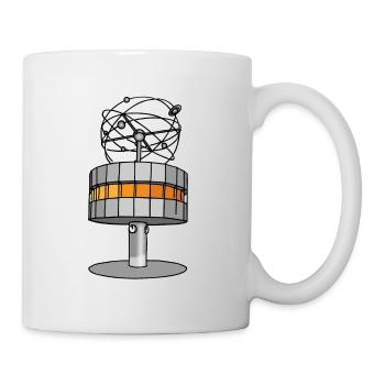 L'horloge universelle Urania BERLIN c - Mug blanc - blanc - Droite