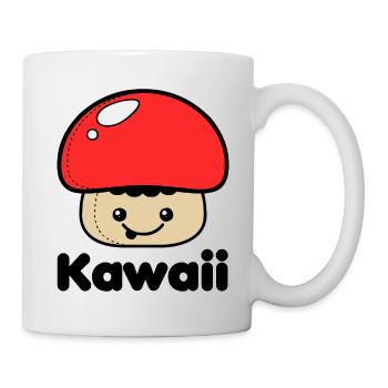 Kawaii wie süß Japan Sweets Pilz - Tasse - Weiß - Rechts