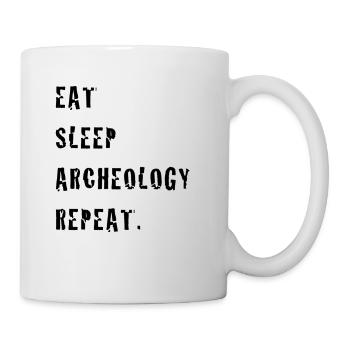 Archéologie Archéologue historiens Fouilles - Mug blanc - blanc - Droite