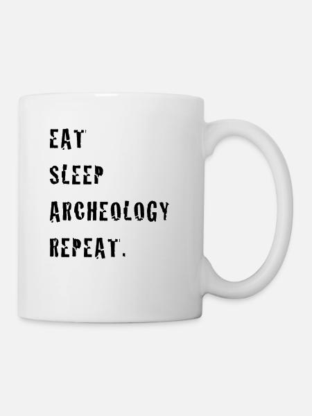 Archéologie Archéologue historiens Fouilles - Mug blanc - blanc