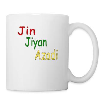 Jin Jiyan Azadi - Mug blanc - blanc - Droite