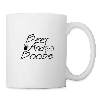 Beer and Boobs - Beer and Breasts - Mug - white - Right
