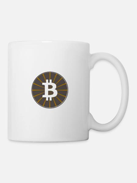 Bitcoin for all - Bitcoin für alle - Tasse - Weiß