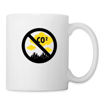 Globale Erwärmung CO2 Verbot Klimawandel - Tasse - Weiß - Rechts