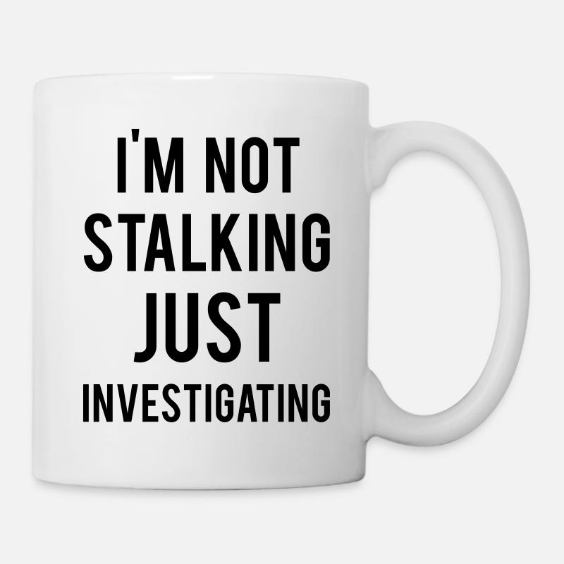 Investigating - Tasse - Weiß