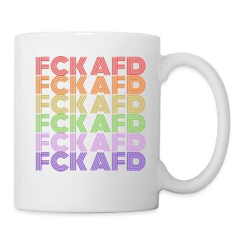 Fck Afd Fck Nzs Germany Politics - Mug - white - Right