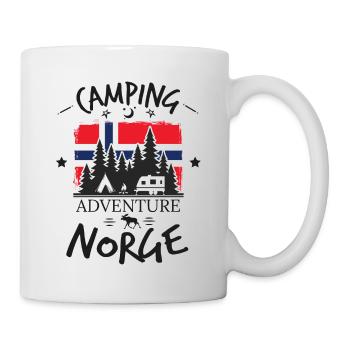 Camping Adventure - Norge - Norway - Mug - white - Right