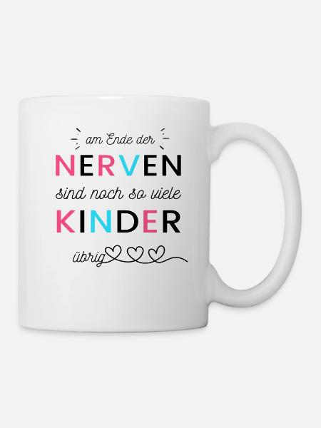 Genervte Mama witziges Geschenk Muttertag - Tasse - Weiß