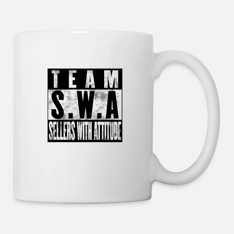 Vertriebler Geschenk Sales Manager Lustige Sprüche - Tasse - Weiß