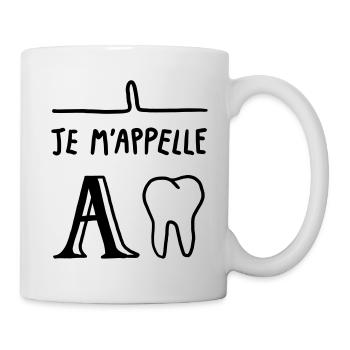 ADAM - Mug blanc - blanc - Droite