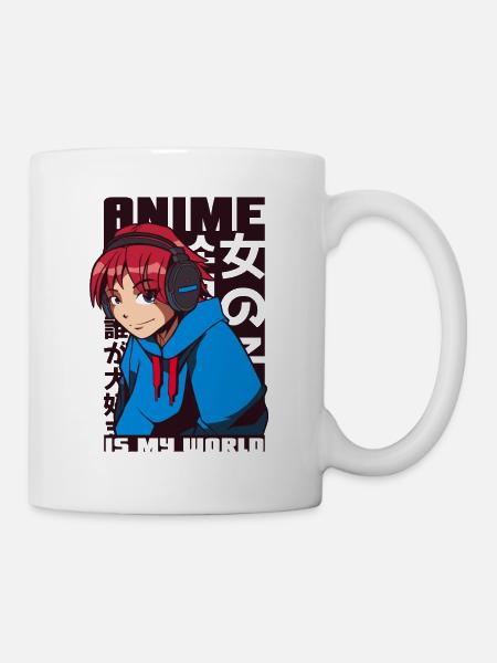 Anime Manga Japon mon monde - Mug blanc - blanc