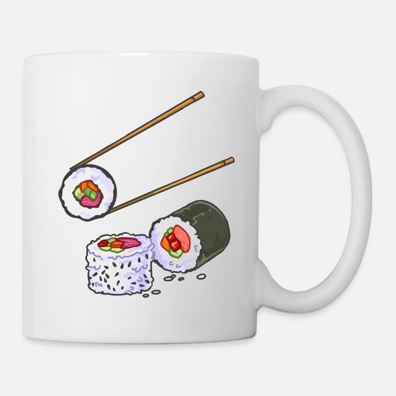Sushi - Tasse - Weiß