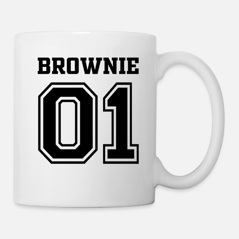 brownie 01 - Mug blanc - blanc