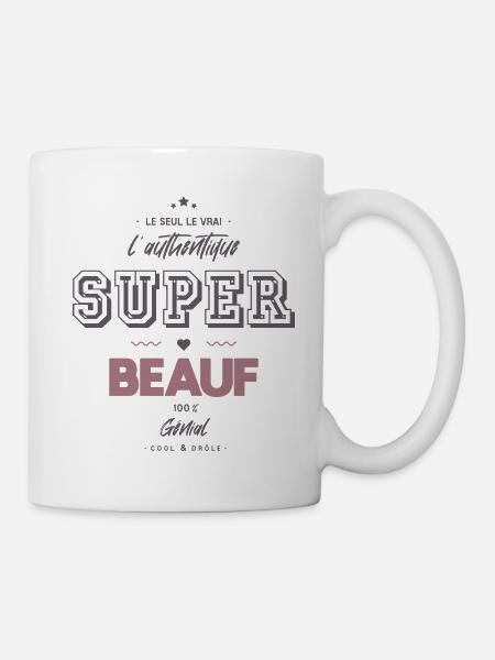 L authentique super beauf - Mug blanc - blanc