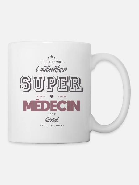 L authentique super médecin - Mug blanc - blanc