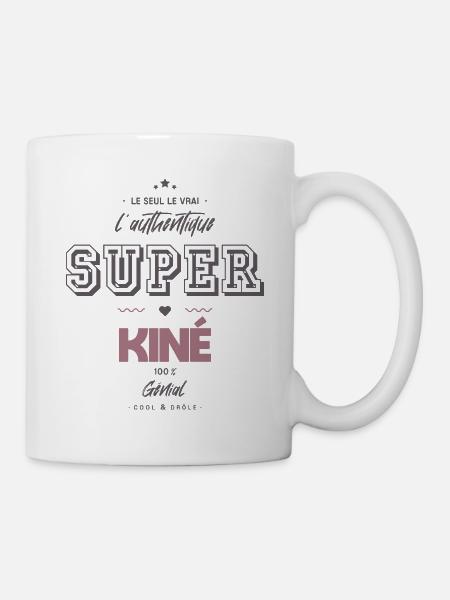 L authentique super kiné - Mug blanc - blanc
