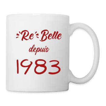 rebelle 1983 - Mug blanc - blanc - Droite
