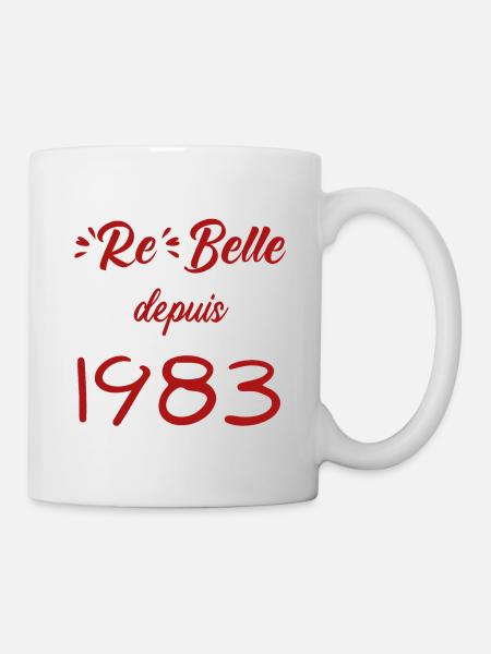 rebelle 1983 - Mug blanc - blanc