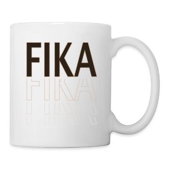 Fika Coffee Break Work Office Time Out Sweden - Mug - white - Right