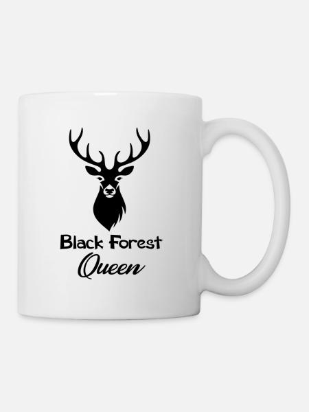 Black Forest Queen Love of Home - Mug - white