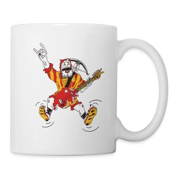 Rock, Wiltsch, Schweiz, art Cool, Frech, fashion, - Tasse - Weiß - Rechts