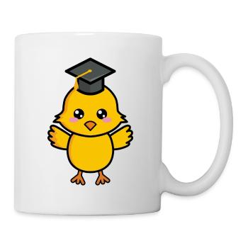 Chicks School Leaving Certificate School Studies - Mug - white - Right