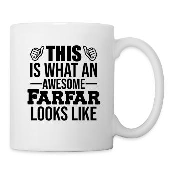 Geschenk für Großvater Der beste Opa der Welt - Tasse - Weiß - Rechts