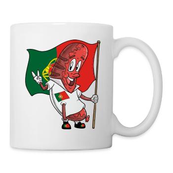 Bratwurst de porc portugais - Mug blanc - blanc - Droite