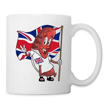 English Pork Bratwurst - Mug - white - Right