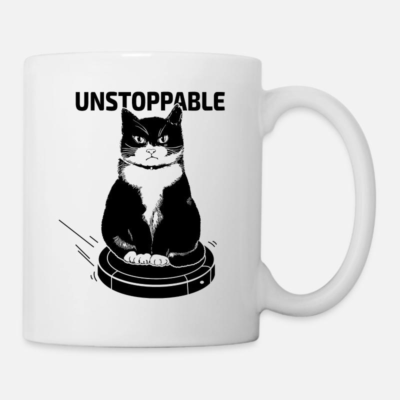 Unstoppable cat - Mug - white