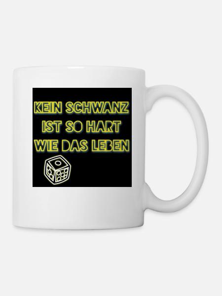 No tail is as hard as life - Shop WoW - Mug - white
