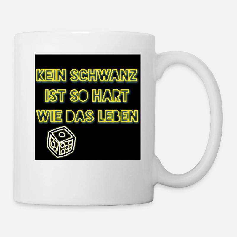 No tail is as hard as life - Shop WoW - Mug - white