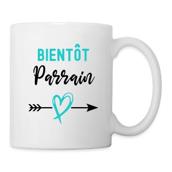 Bientôt parrain cadeau annonce grossesse parrain - Mug blanc - blanc - Droite
