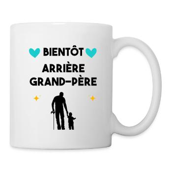 cadeau Bientôt arrière-grand-père - Mug blanc - blanc - Droite